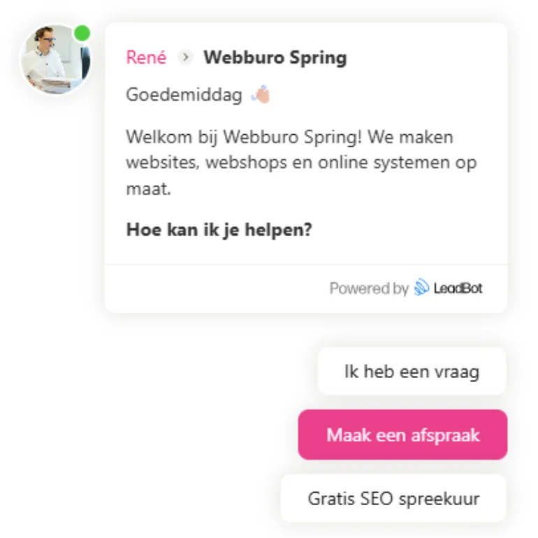2025 03 24 15 29 02 Spring Snel in 1 dag staat je eigen website online Webburo Spring