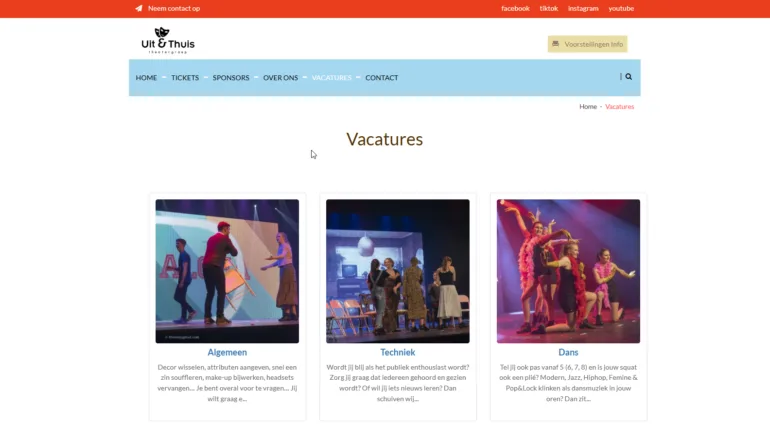 Toneelvereniging Uit en Thuis Reeuwijk spring snel webburo spring Portfolio horizontaal1