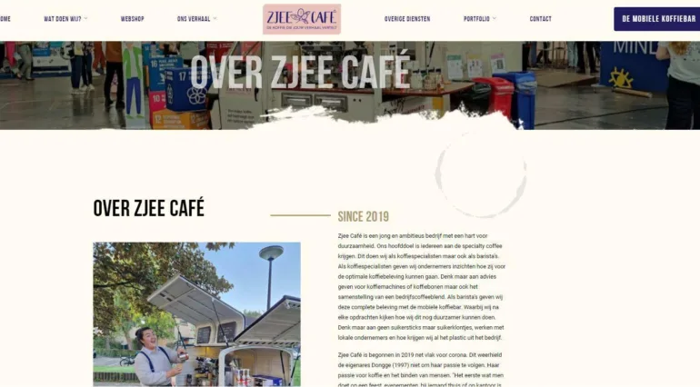 Zjeecafe mobiele koffiebar koffie portfolio horizontaal 2 webburo spring