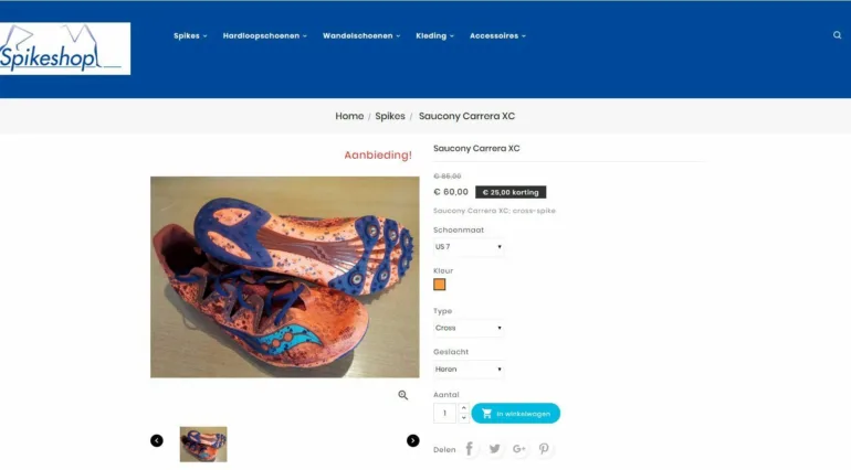 Portfolio Webburo Spring Spikeshop Prestashop Webshop Horizontaal 2