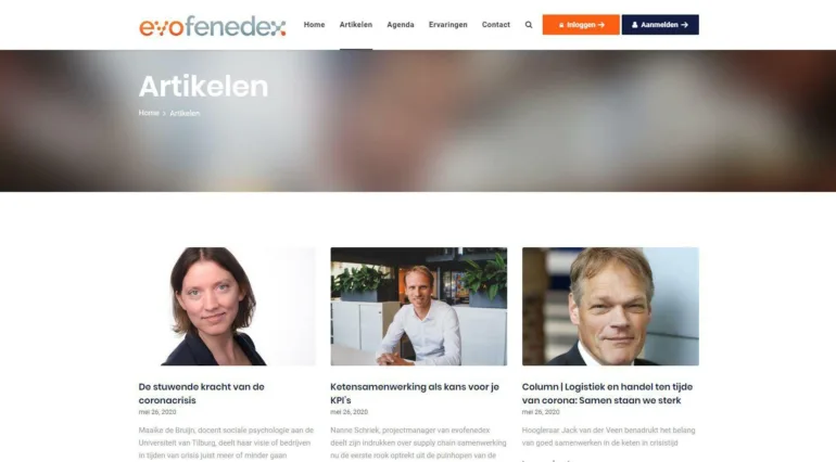 Supplychain samenwerking evofenedex portfolio webburo spring horizontaal2